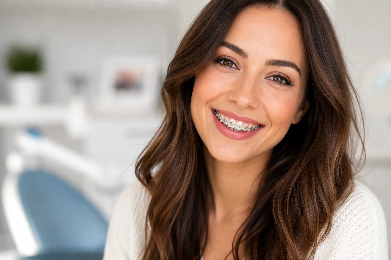 Metal braces orthodontic treatment at iCare Dental Croydon