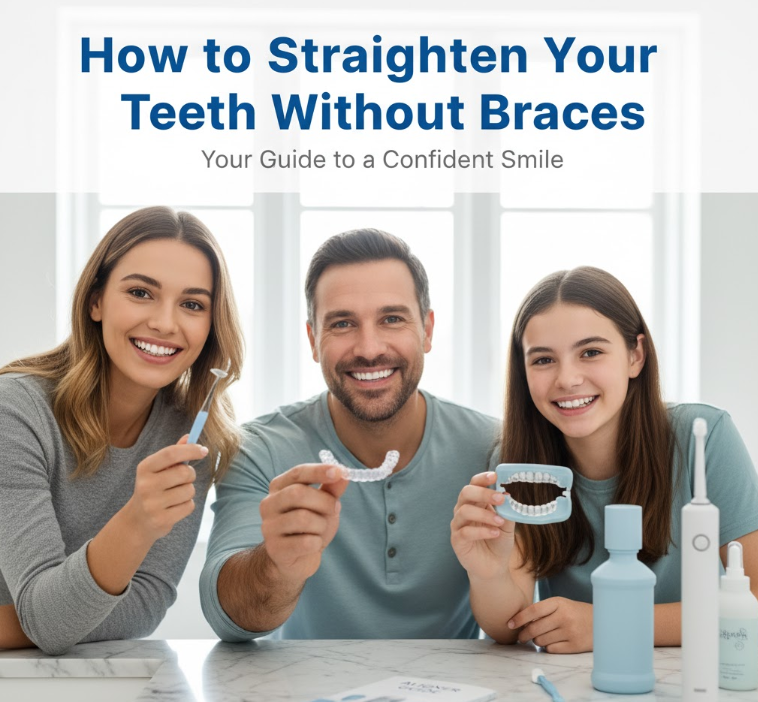 How to Straighten Your Teeth Without Braces