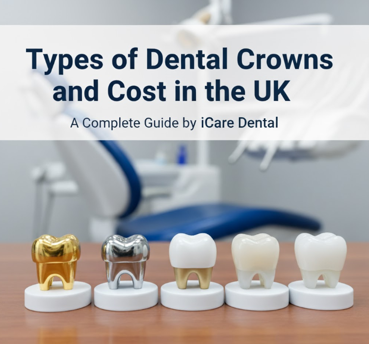 Types of Dental Crowns and Cost